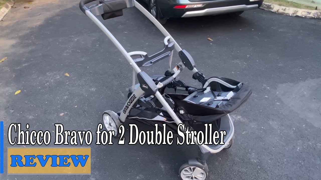 Chicco Bravo for 2 Double Stroller Review - Perfect for 2 or 3 kids with car seat compatibility.