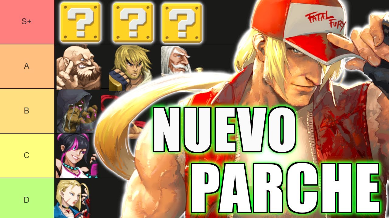 TIER LIST DE LOS MEJORES PERSONAJES EN SF6