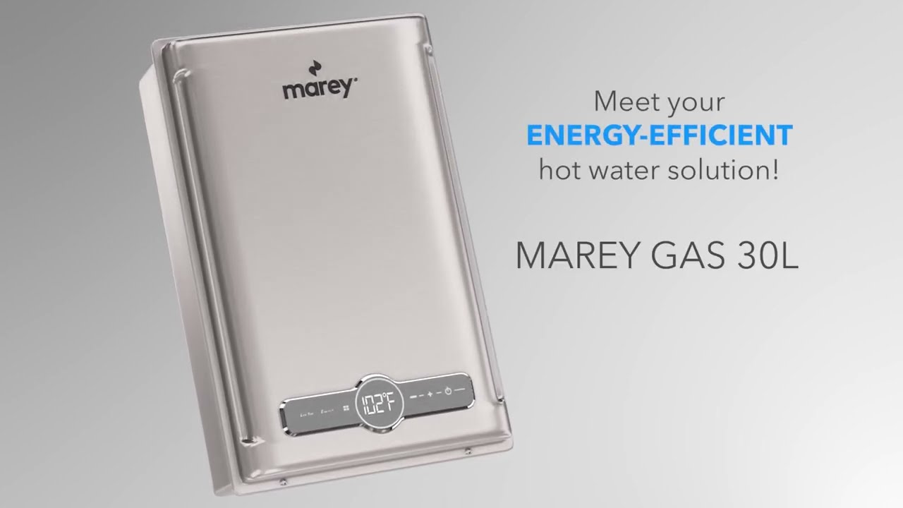 Marey 30L Gas Tankless Water Heater