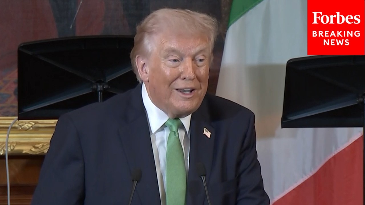 FULL REMARKS: President Trump Speaks At A Friends Of Ireland Luncheon At The Capitol