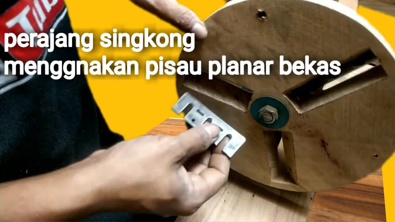 membuat alat perajang kripik singkong