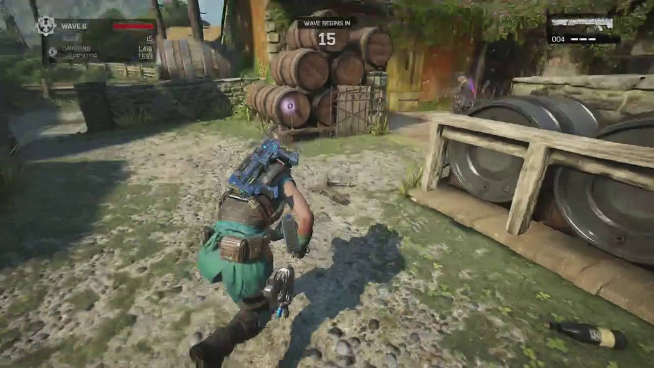 [Gears of War 4] Flawless Insane Horde (Waves 1-50) on Reclaimed