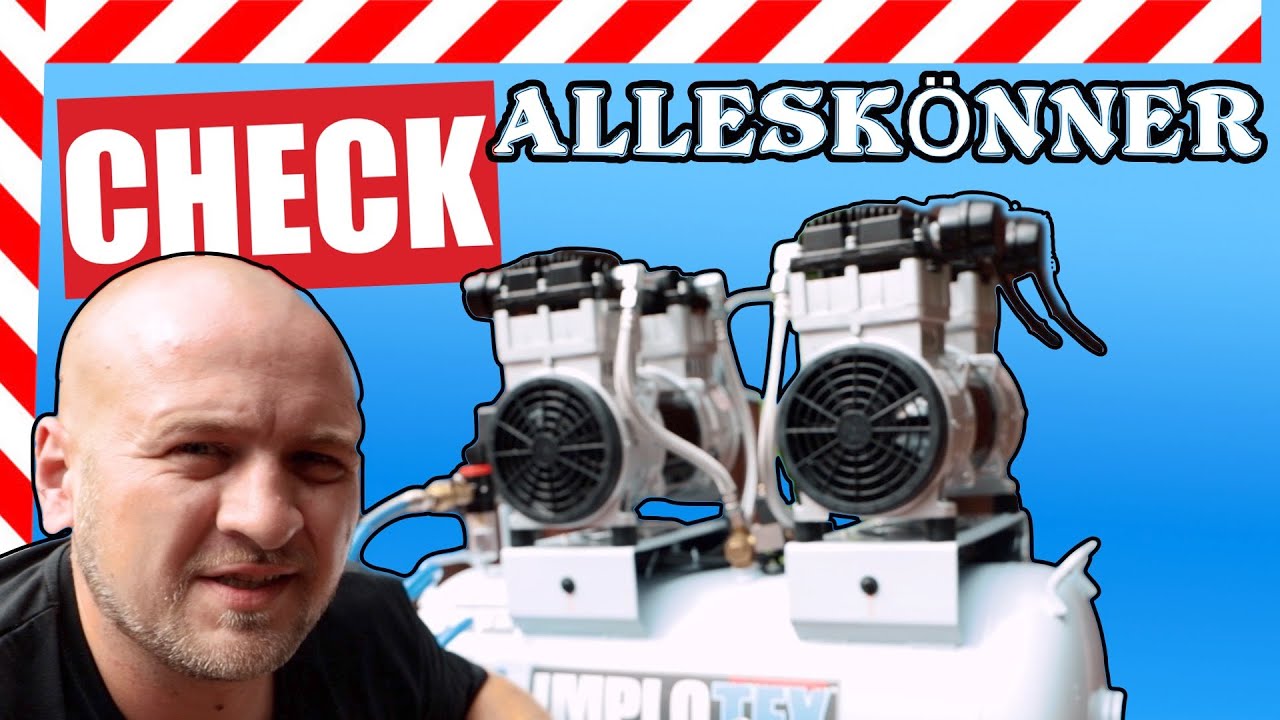 ✅ IMPLOTEX Kompressor Testsieger Flüsterkompressor Test