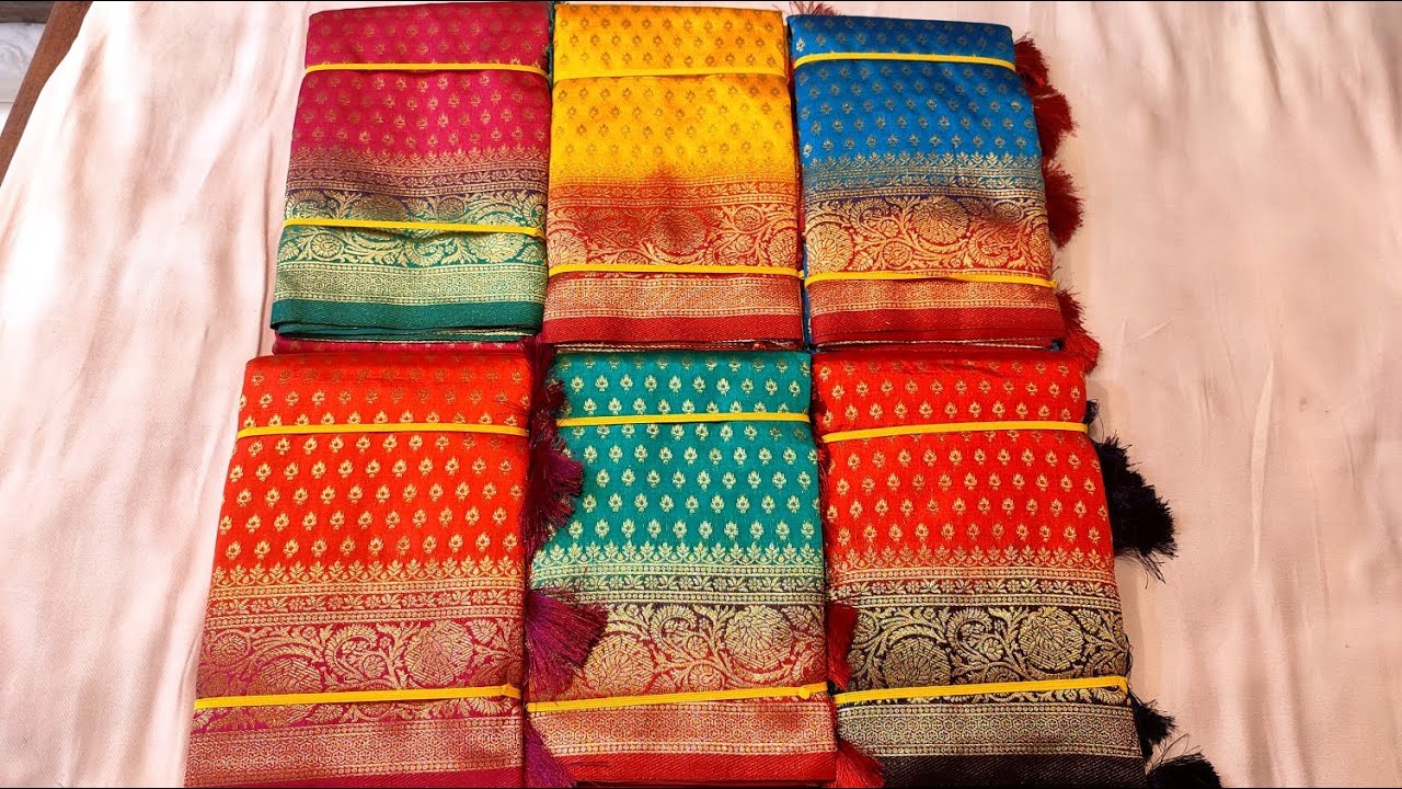 Exclusive Indian kanjiboron katan saree collection / katan saree online shopping / mh Habib pro