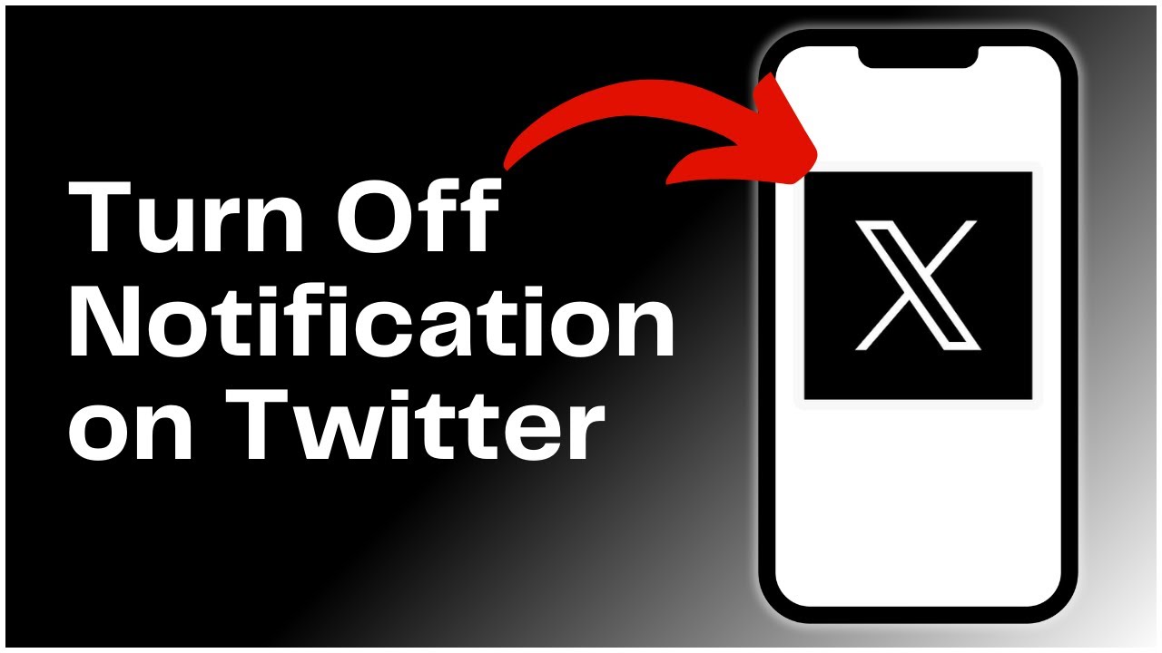 How to Turn Off Notifications on X (Twitter)? 2024