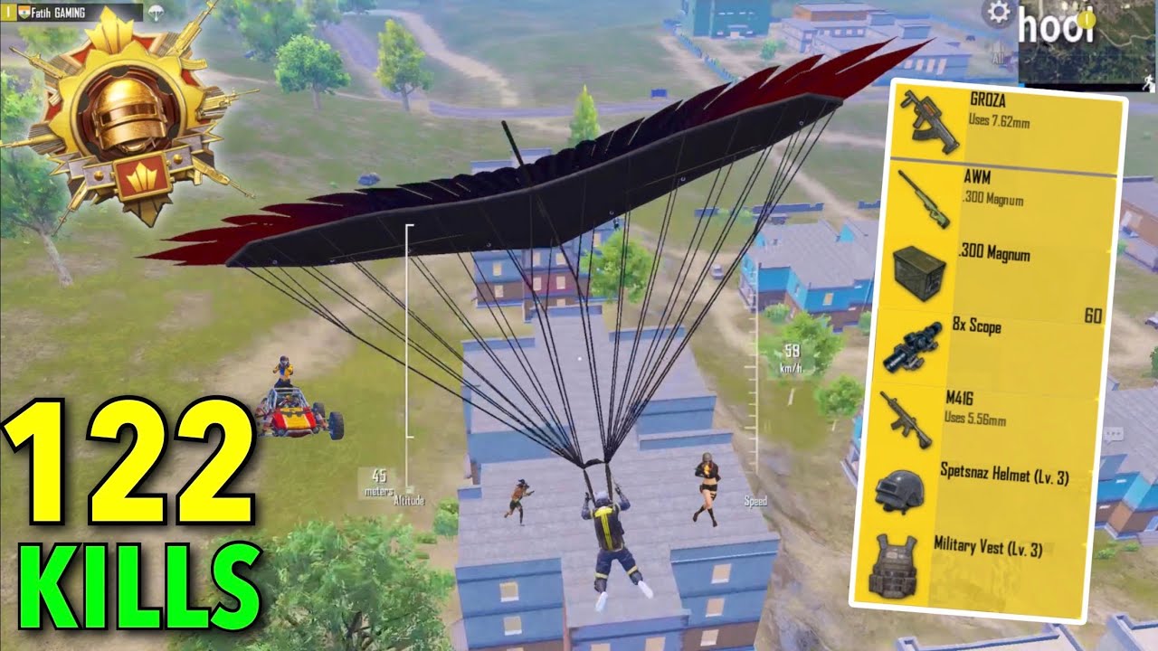 Omg!!😱122 KILLS in 1 HOURS🔥SOLO vs SQUADS | PUBG Mobile