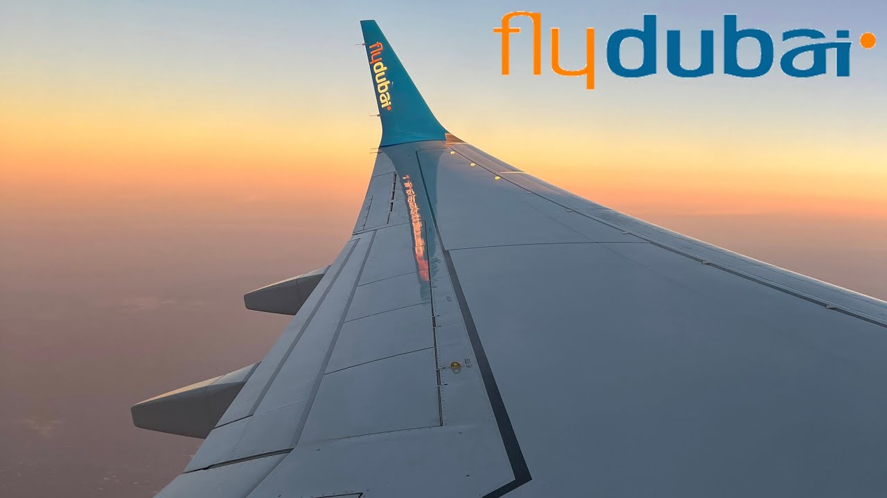 Flydubai B737 MAX8 | Madinah to Dubai | فلاي دبي من المدينة إلى دبي
