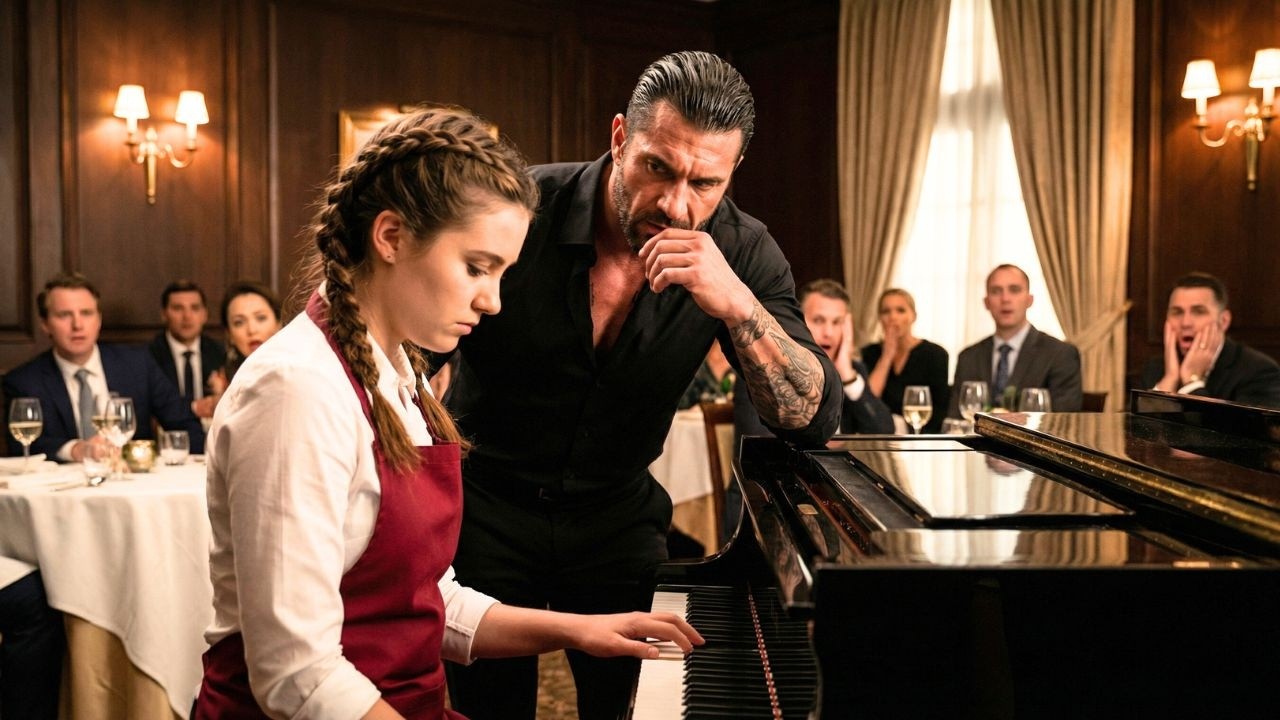 The Mafia Boss Forced a Waitress to Play the Piano to Mock Her — Then the Room Fell Silent