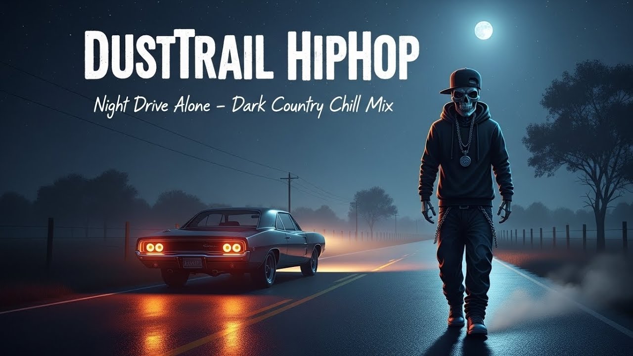 DustTrail HipHop | Night Drive Alone – Dark Country Chill Mix