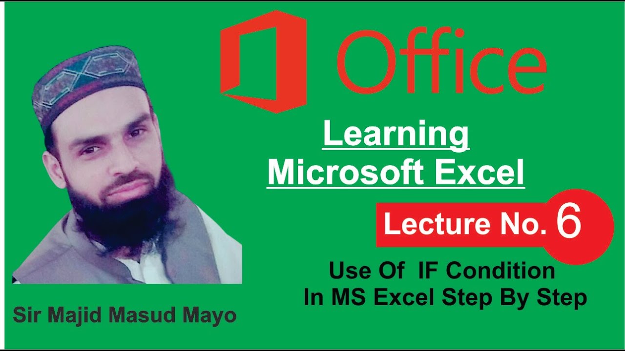 Lecture No  06 If Condition