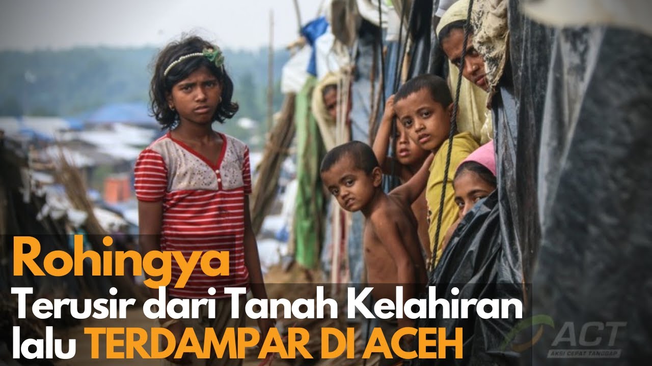 TANGIS MUSLIM ROHINGYA, TERUSIR LALU TERDAMPAR DI TANAH ACEH