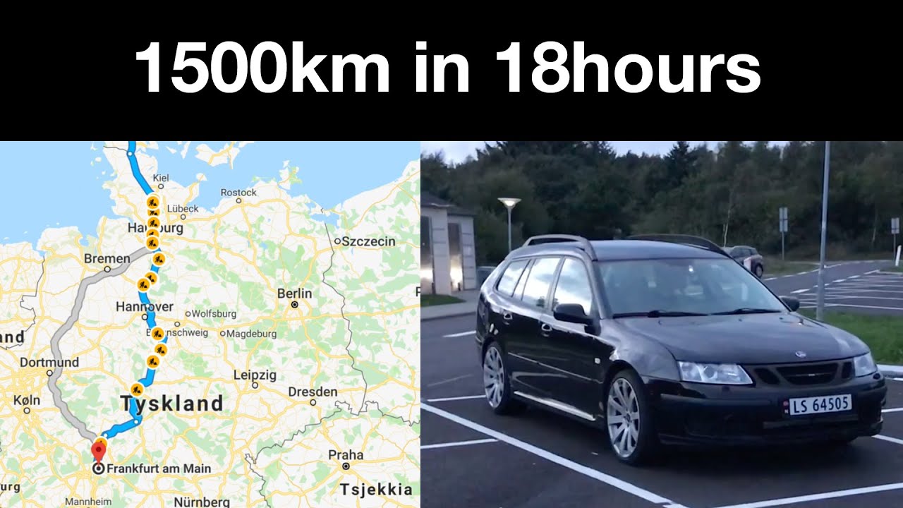 Saab 9-3 Euro Road Trip - 1st Day Transport Stage