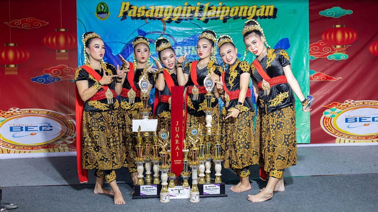 Rampak Bentang Putri Ayu di BEC Bandung - Juara 1 dan Juara Umum Utama - 16.02.2025