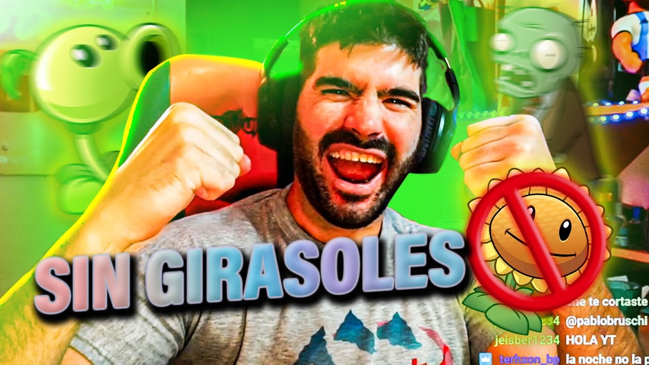 PABLO BRUSCHI en PLANTS vs ZOMBIES SIN GIRASOLES en 2023