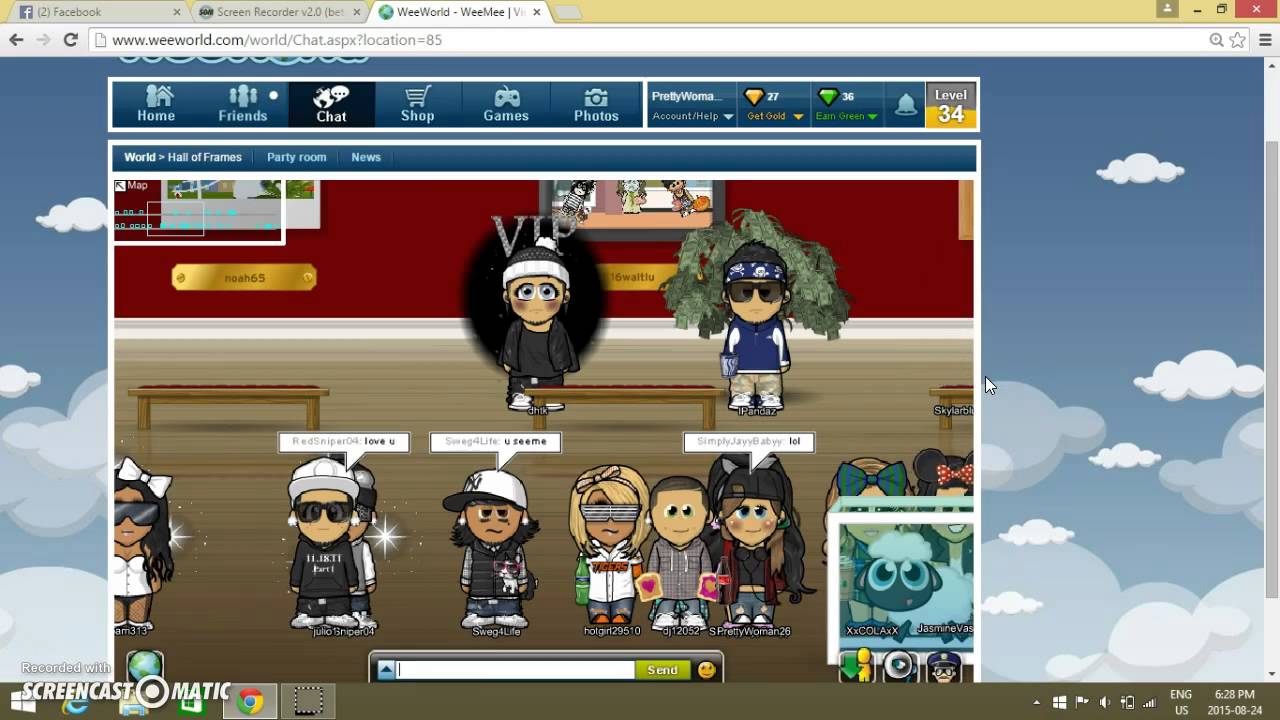 lets play: weeworld!!