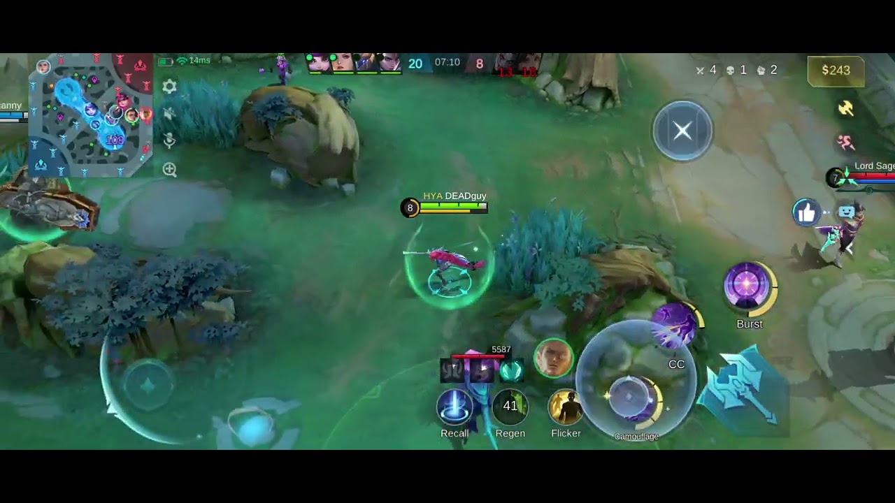 Лесли убивает в одиночку #mobilelegends