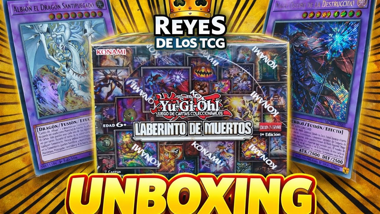 MAZE OF MUERTOS UNBOXING YUGIOH 