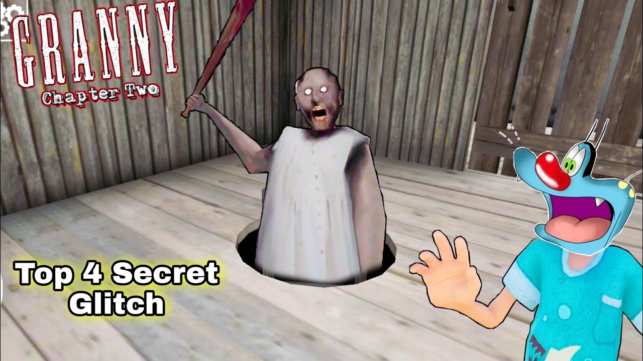 Top 4 Secret Glitch In Granny Chapter Two With Oggy and Jack