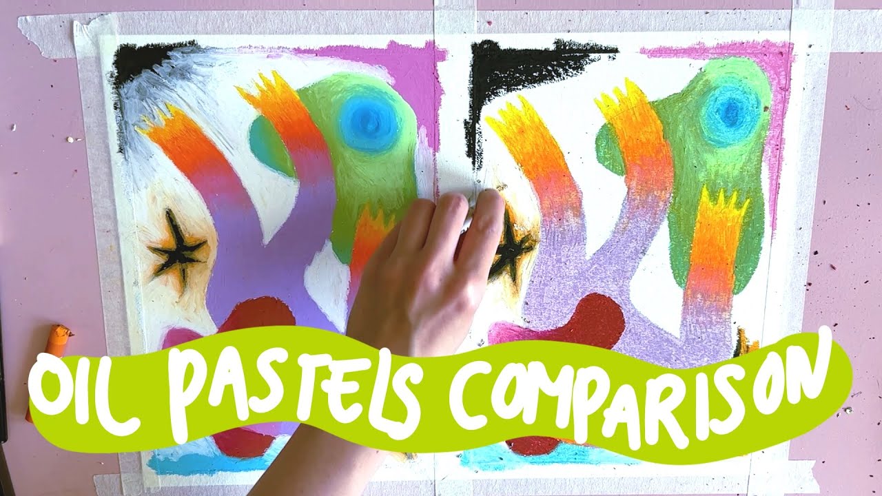 Gallery Mungyo vs Jaxon ✷ Oil Pastels Comparison ✷ Side by Side Artwork