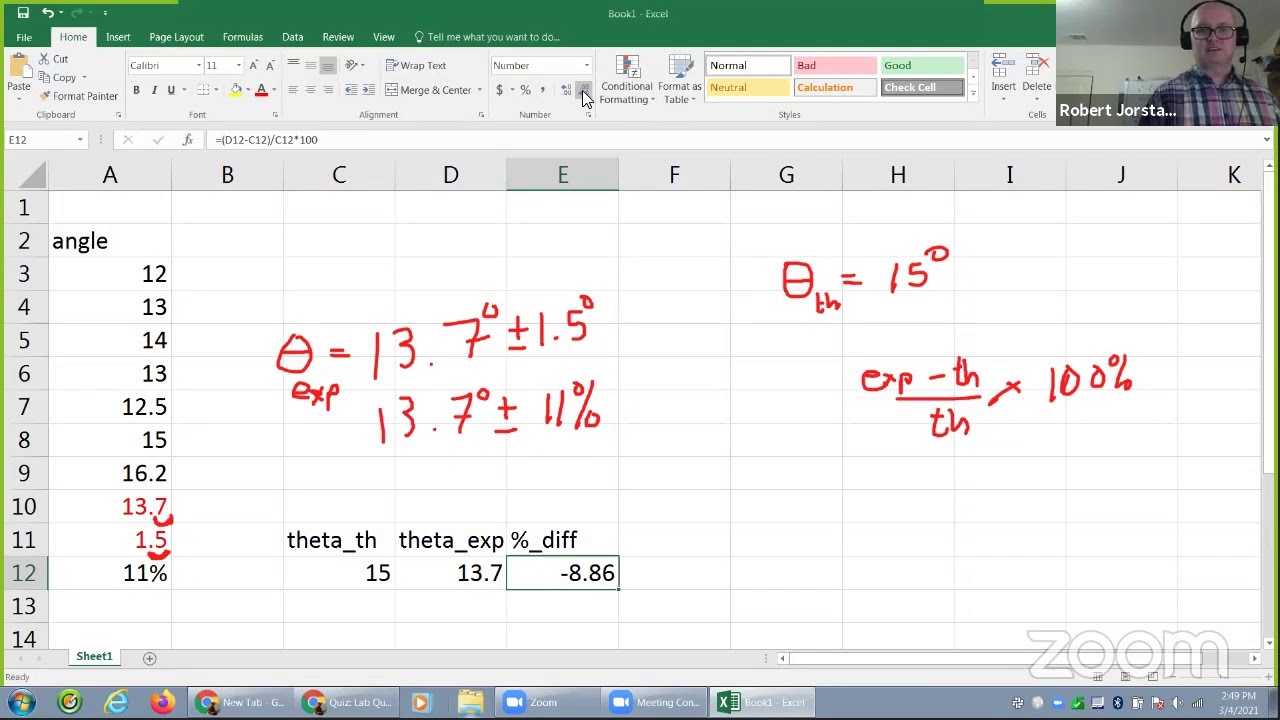 Propagation of error