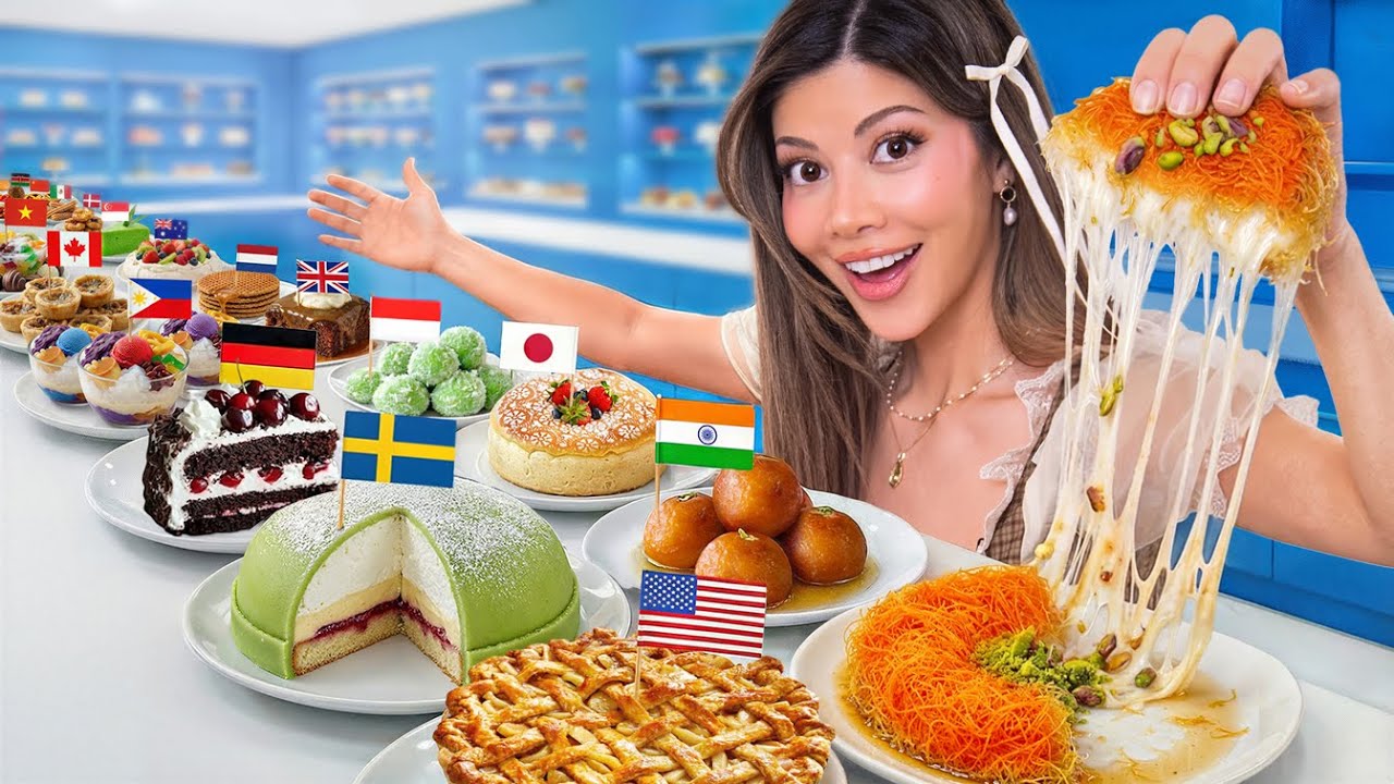 I Ate Desserts From Every Country