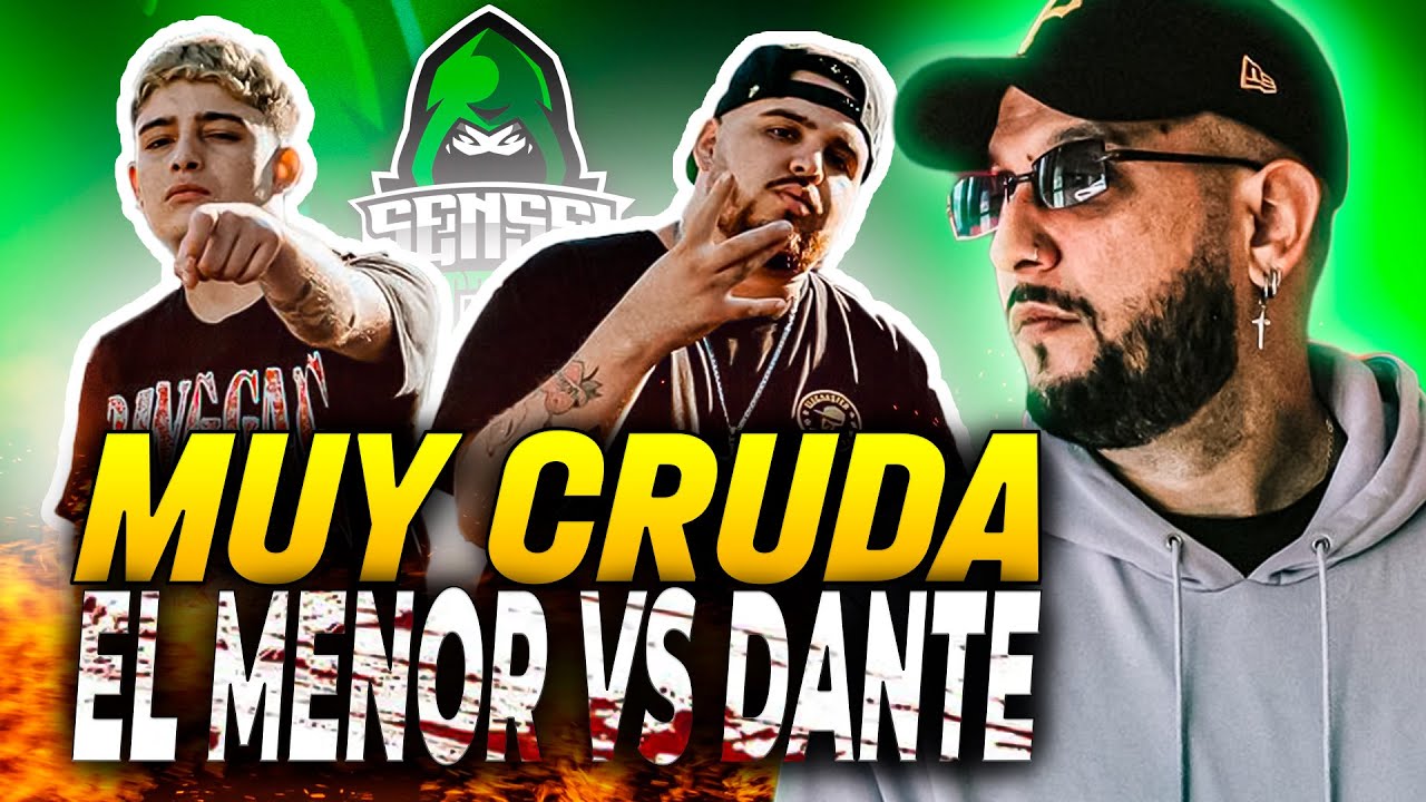 🚨 DANTE MUY CRUDO EN CADA BARRA 🚨 | PIEZAS REACCIONA A EL MENOR VS DANTE | SENSEI BATTLES