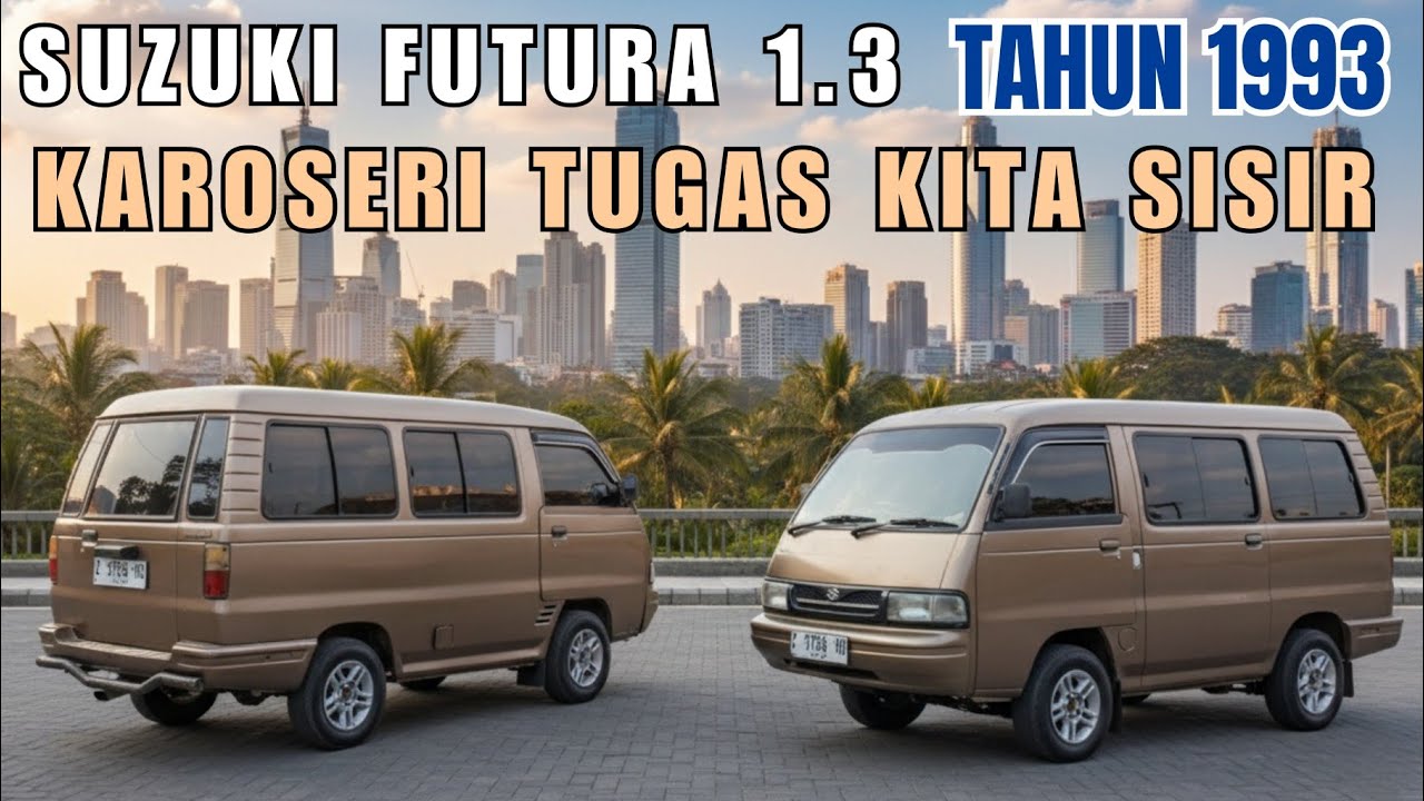 CUMA 16,5 JUTA || SUZUKI FUTURA TUGAS KITA SISIR TAHUN 1993 (PAJAK HIDUP)