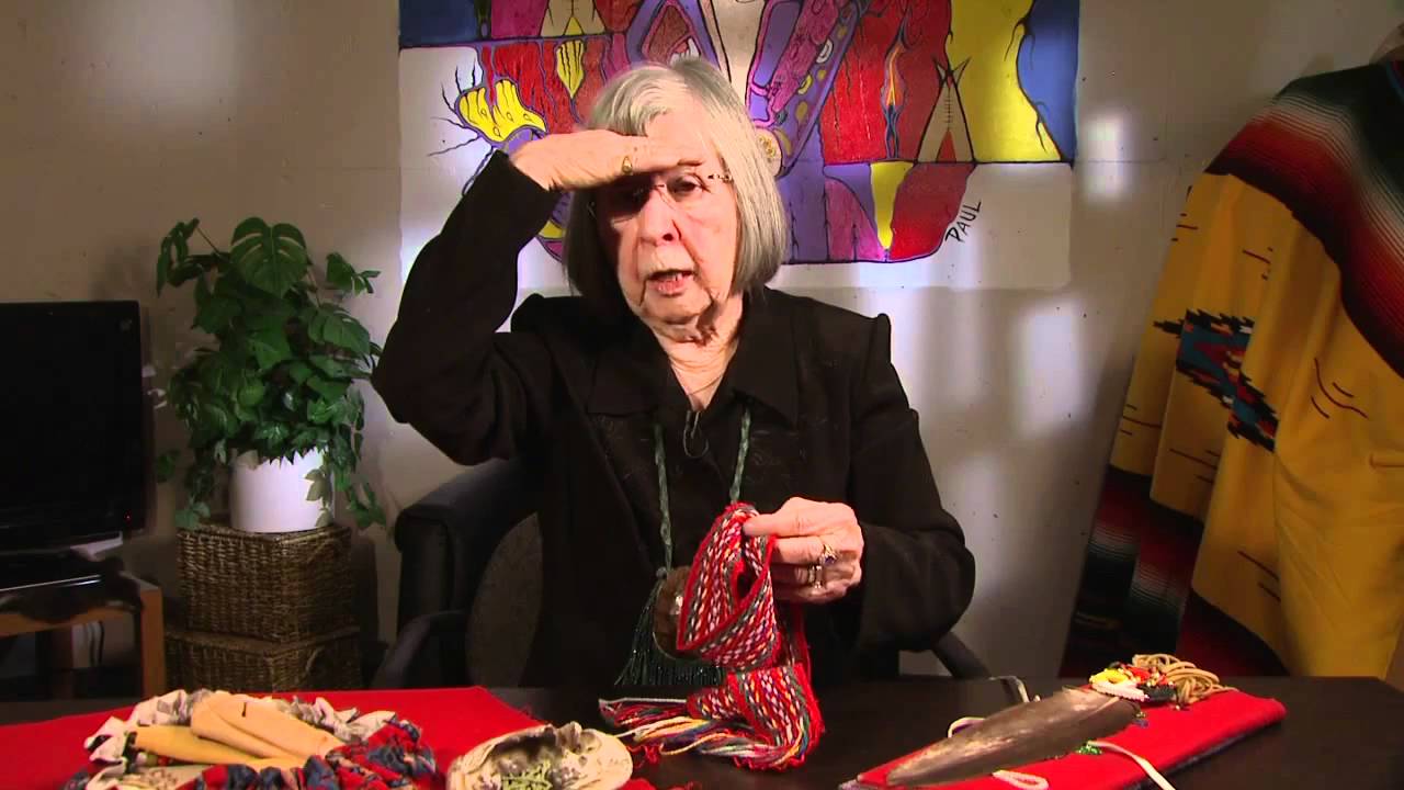 Elder Elize Hartley talks about the Metis Sash