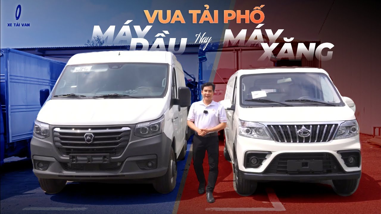 Van Tera V8 2 chỗ và Gaz Sobol 3 chỗ? Máy xăng hay máy dầu: đâu mới là “vua đường phố”?