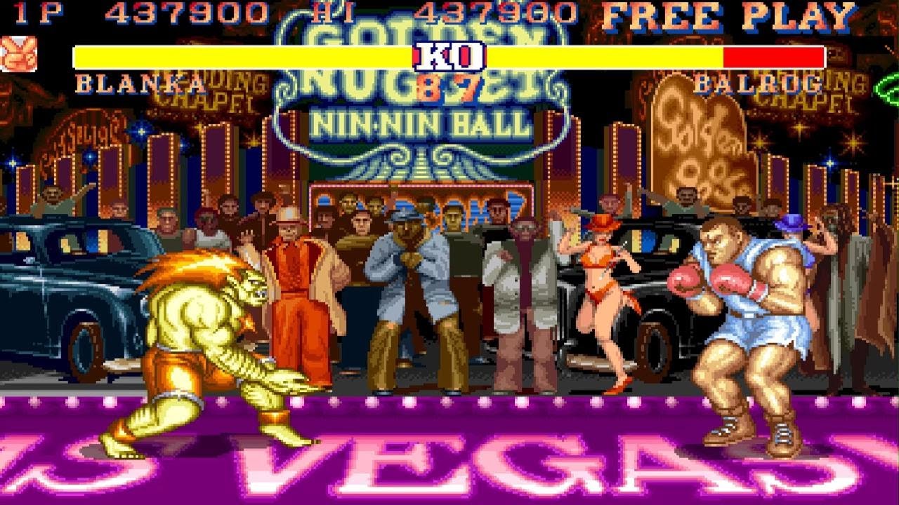 Street Fighter Blanka vs Balrog