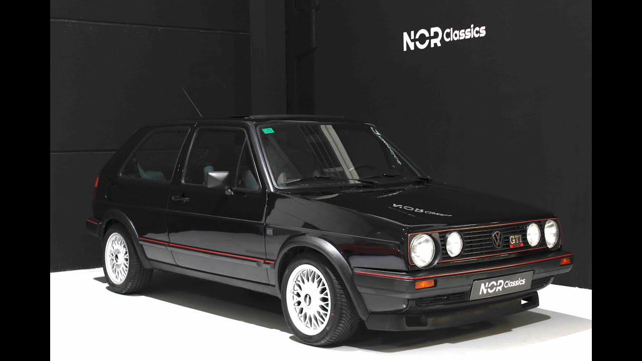 Volkswagen Golf Mk2 gti 16v sunroof AC 1987 | Presentation | Test drive | Engine Sound