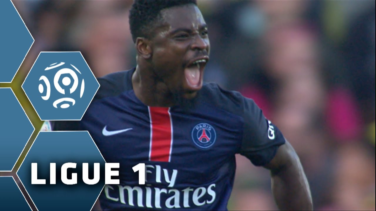 Goal Serge AURIER (90' +1) / FC Nantes - Paris Saint-Germain (1-4) - (FCN - PARIS) / 2015-16