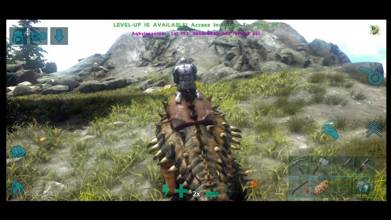 ARK: Ultimate Mobile Edition Gameplay #6 : Xây base mới và farm metal