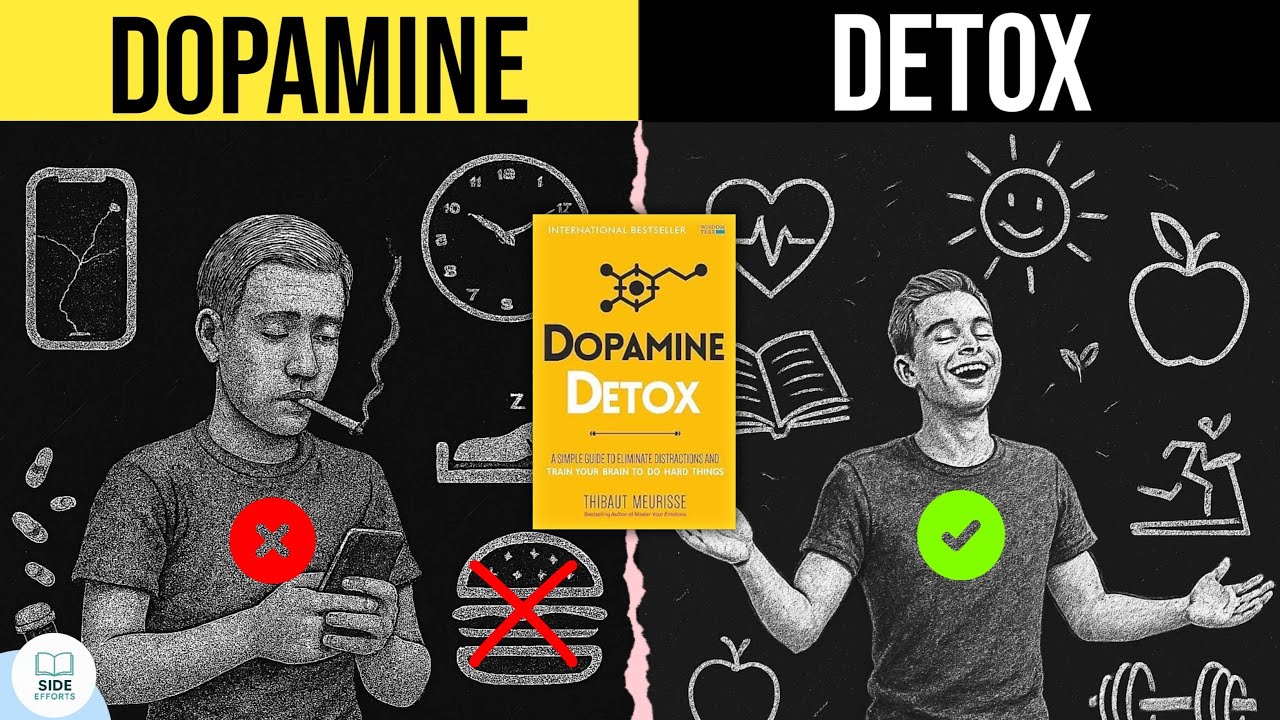 Dopamine Detox By Thibaut Meurisse | Hindi Book Summary | Side Efforts | Full Audiobook in Hindi