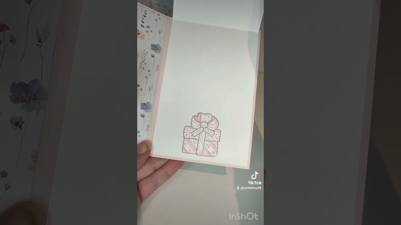✂️ DIY : carte pliage original 100% action🌸