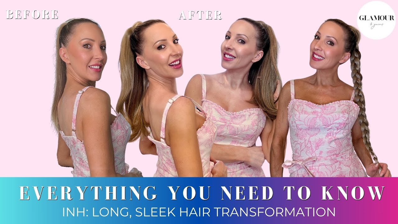 Insert Name Here (INH Hair) Review & Tutorial | Ponytail Extensions & Braids