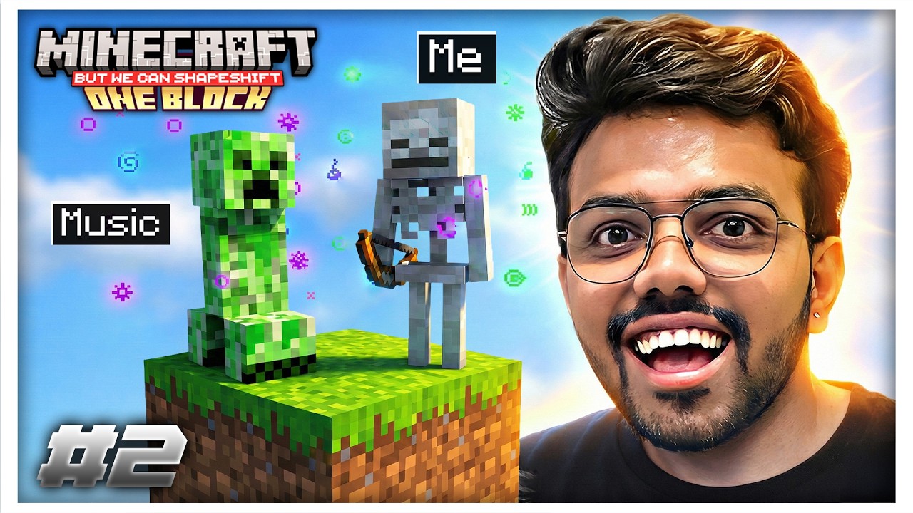 OneBlock But We Can SHAPESHIFT | EP 2 | Maddy Telugu Gamer