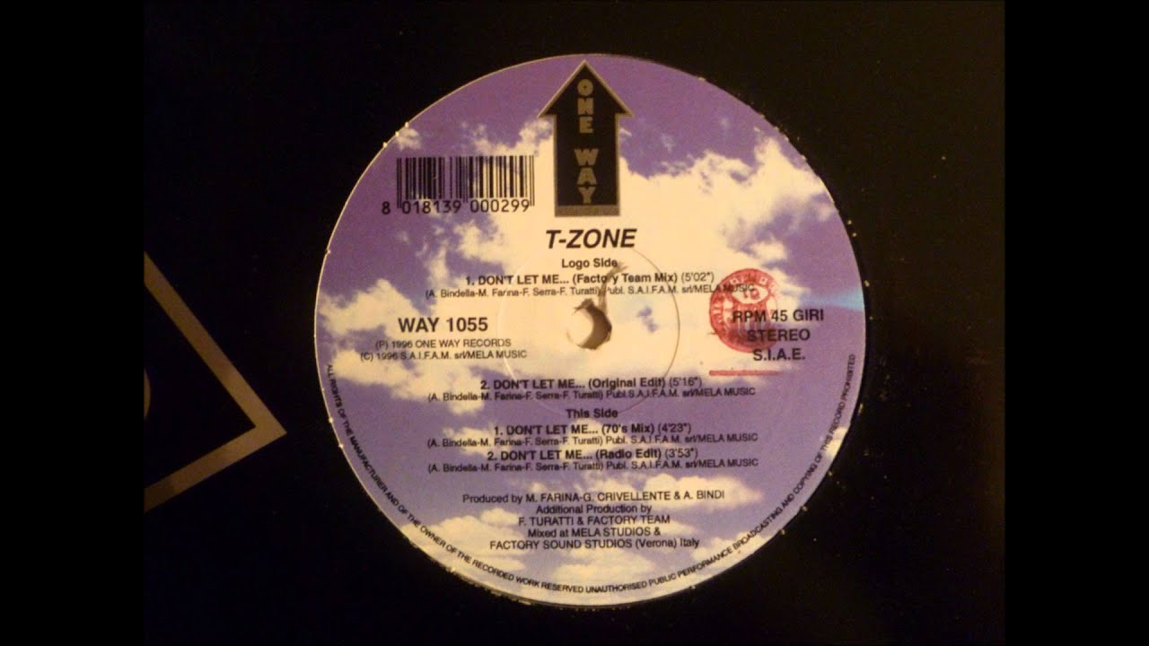 T-Zone - Don't Let Me...