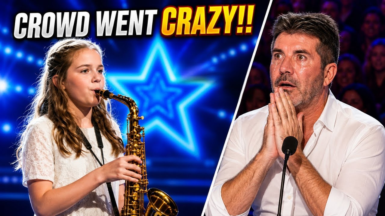 Everyone Was STUNNED: Homeless 16 Year Old Girl Plays Saxophone and Shocks The Crowd