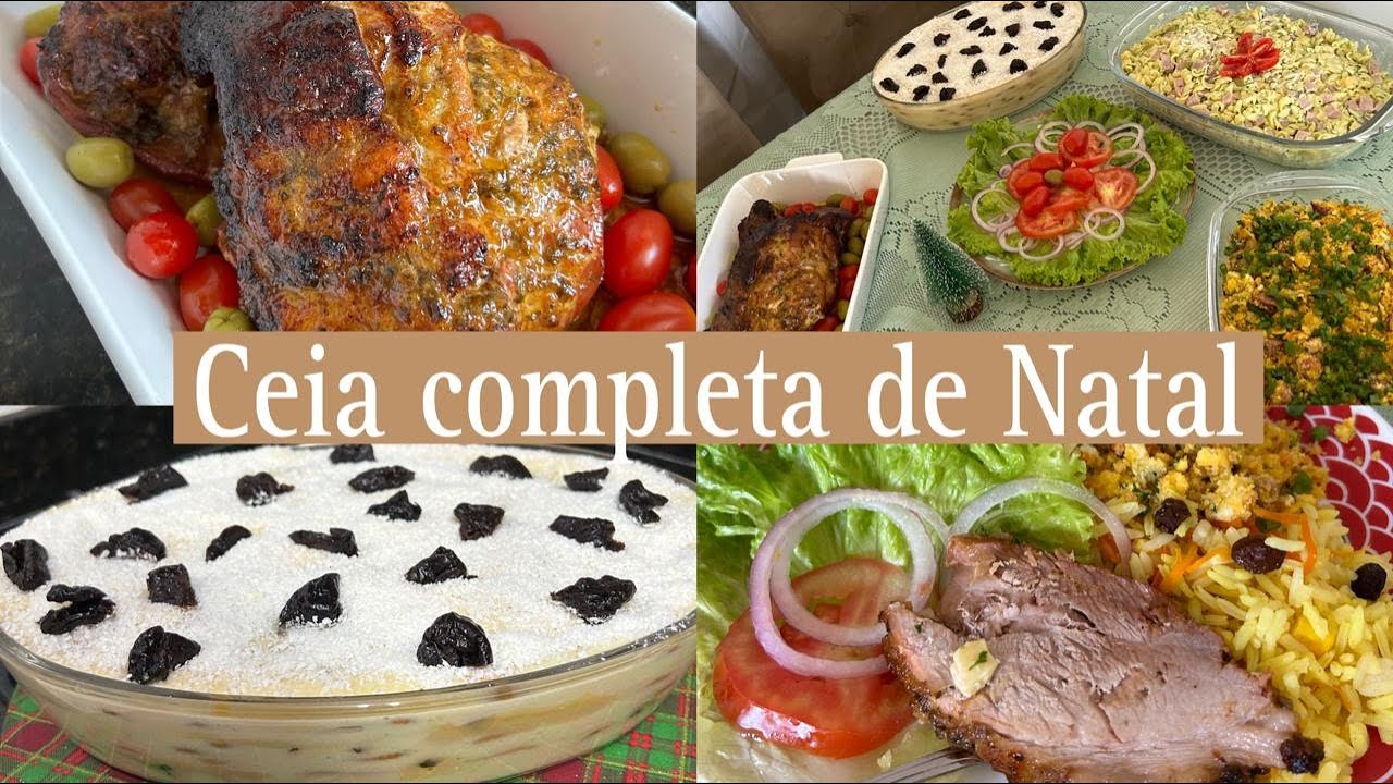 CEIA DE NATAL COMPLETA - SIMPLES E GOSTOSA - CEIA TRADICIONAL - FÁCIL RÁPIDA E ABENÇOADA