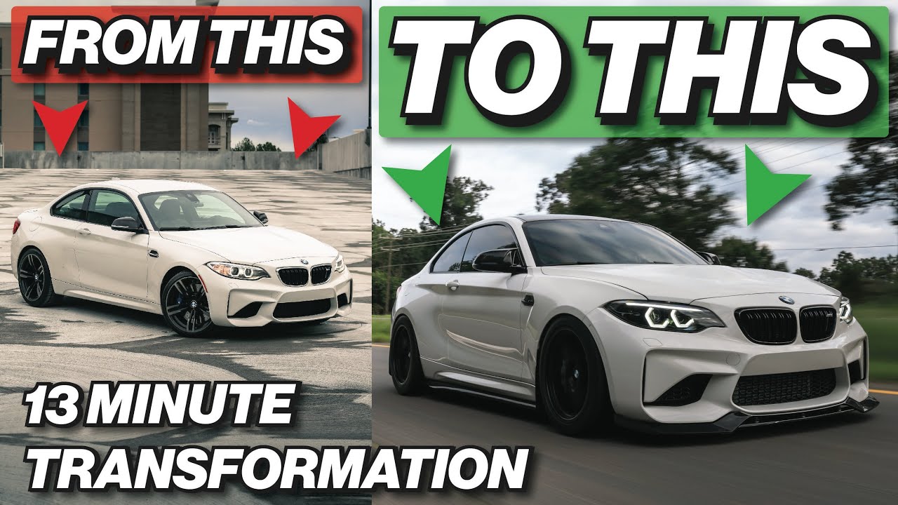 BUILDING THE BMW M2 IN 13 MINUTES!