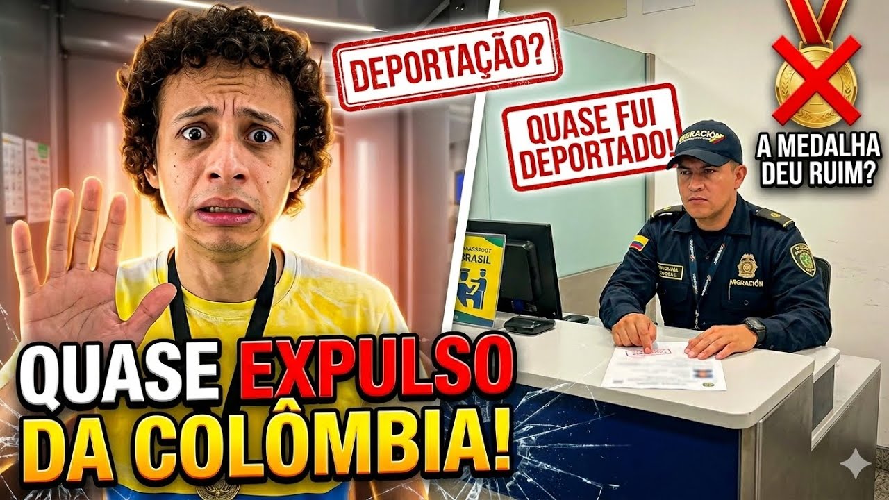 FUI EXPULSO DA COLÔMBIA? Minha Primeira vez em Medellín!