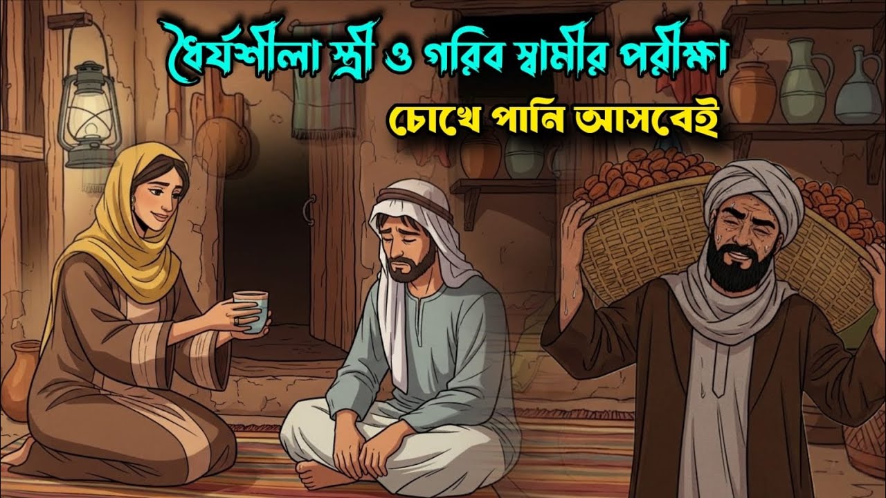 ধৈর্যশীলা স্ত্রী ও গরিব স্বামীর অবিশ্বাস্য পরীক্ষা | এক দানের বদলে বদলে গেল জীবন।আলোর গল্প ও শিক্ষা।