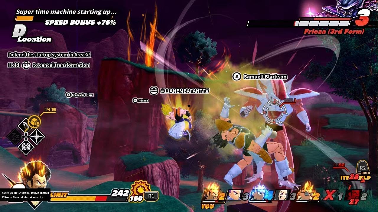 HERCULE SATAN AND KRILLIN CHALLENGE FRIEZA?!! DRAGONBALL: THE BREAKERS