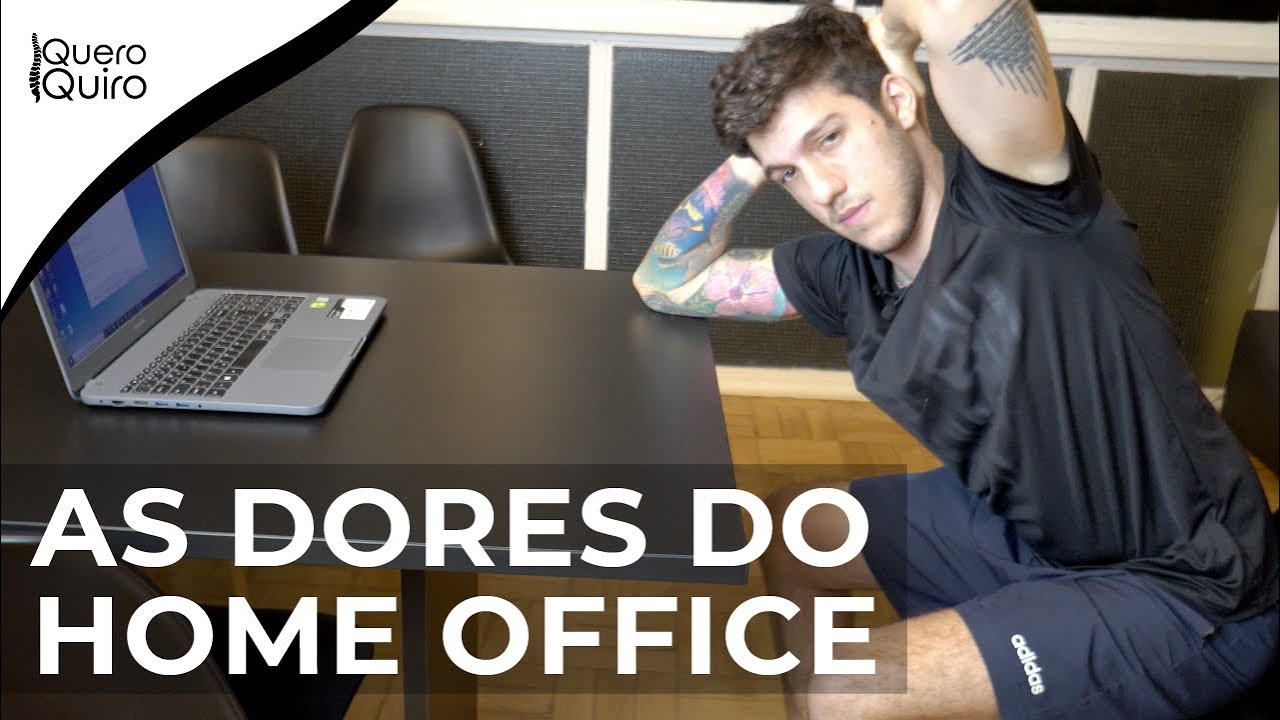 Esse é para você que está trabalhando em home office! Exercícios para quem fica muito tempo sentado!
