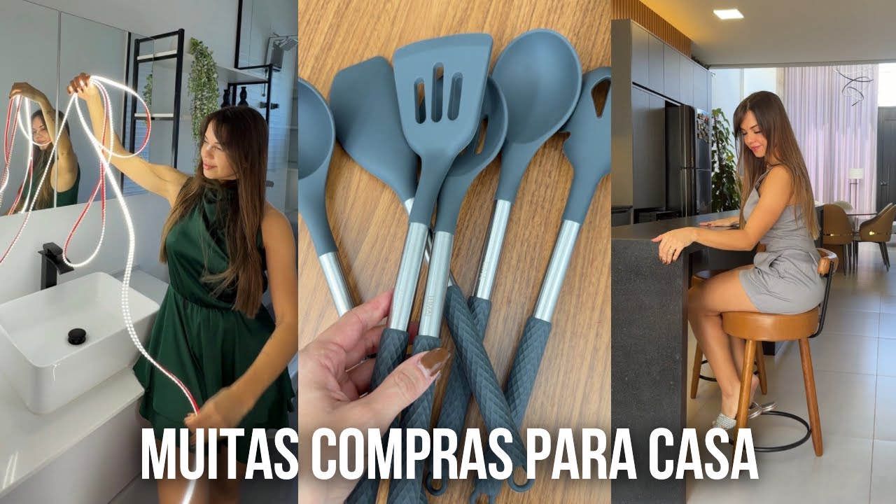 TRANSFORMA&Ccedil;&Atilde;O NA CASA COM A SHOPEE - Muitas comprinhas lindas!