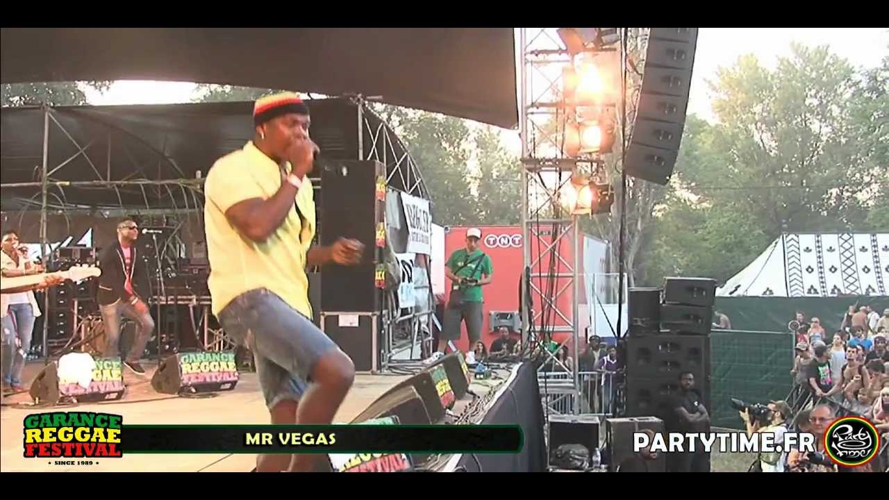 MR VEGAS - LIVE at Garance Reggae Festival 2012 HD by Partytime.fr