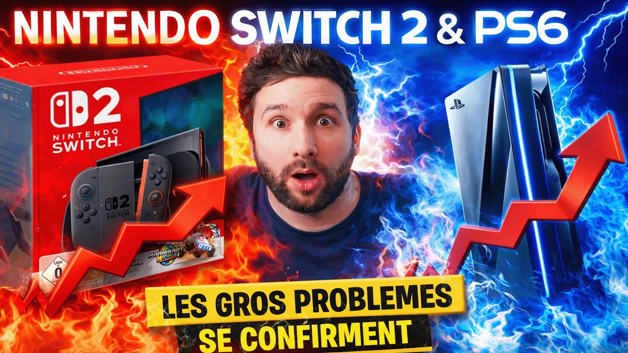 NINTENDO SWITCH 2 & PS6 : LES GROS PROBLEMES SE CONFIRMENT 😱🔥