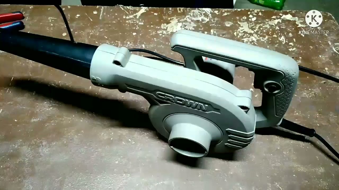 واحد من افضل البلاورات في السوق كراون 710واط معاينة بعد سنة استخدام/ crown 710w air blower