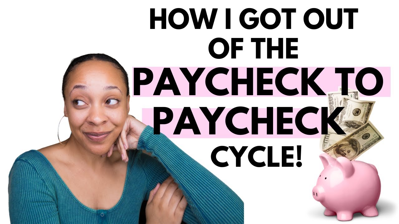 NO MORE LIVING PAYCHECK TO PAYCHECK! How to stop living paycheck to paycheck on one income